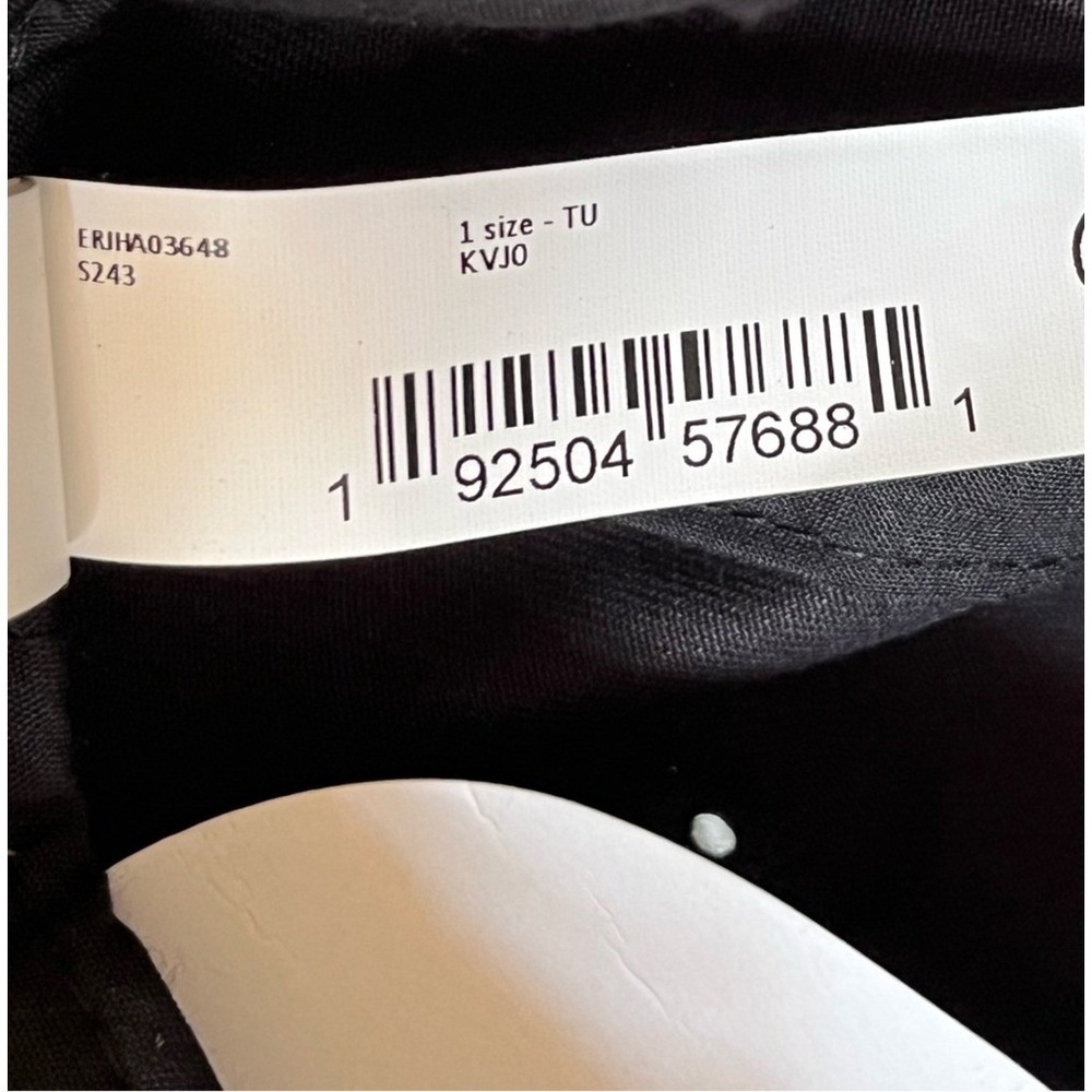 Roxy Dear Believer Logo Baseball Hat Black Womens One Size Adjustable Cotton NWT - Picture 11 of 12